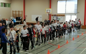 Concours amical Les Archers du Rhodia 16-02-2025